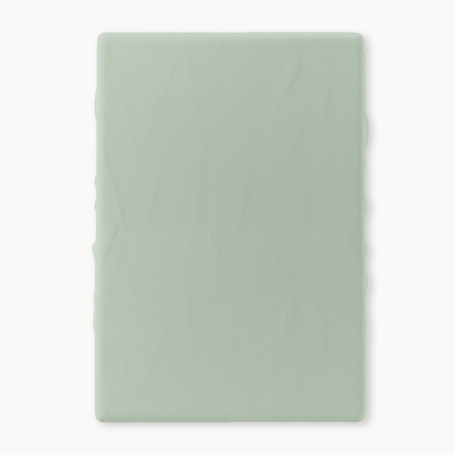 Organic Cotton Playard/ Pack and Play/ Mini Crib Fitted Sheet - Lily Pad - Natemia