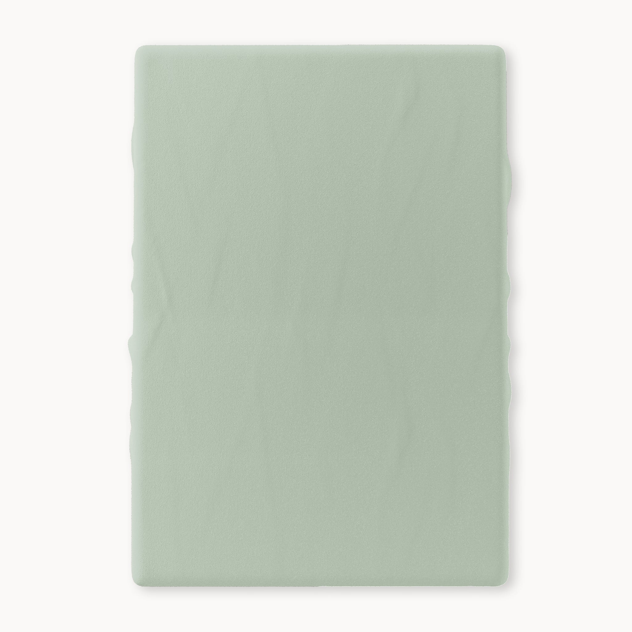 Organic Cotton Playard/ Pack and Play/ Mini Crib Fitted Sheet - Lily Pad - Natemia