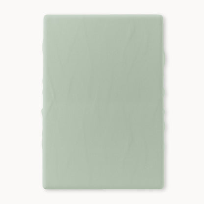 Organic Cotton Playard/ Pack and Play/ Mini Crib Fitted Sheet - Lily Pad - Natemia