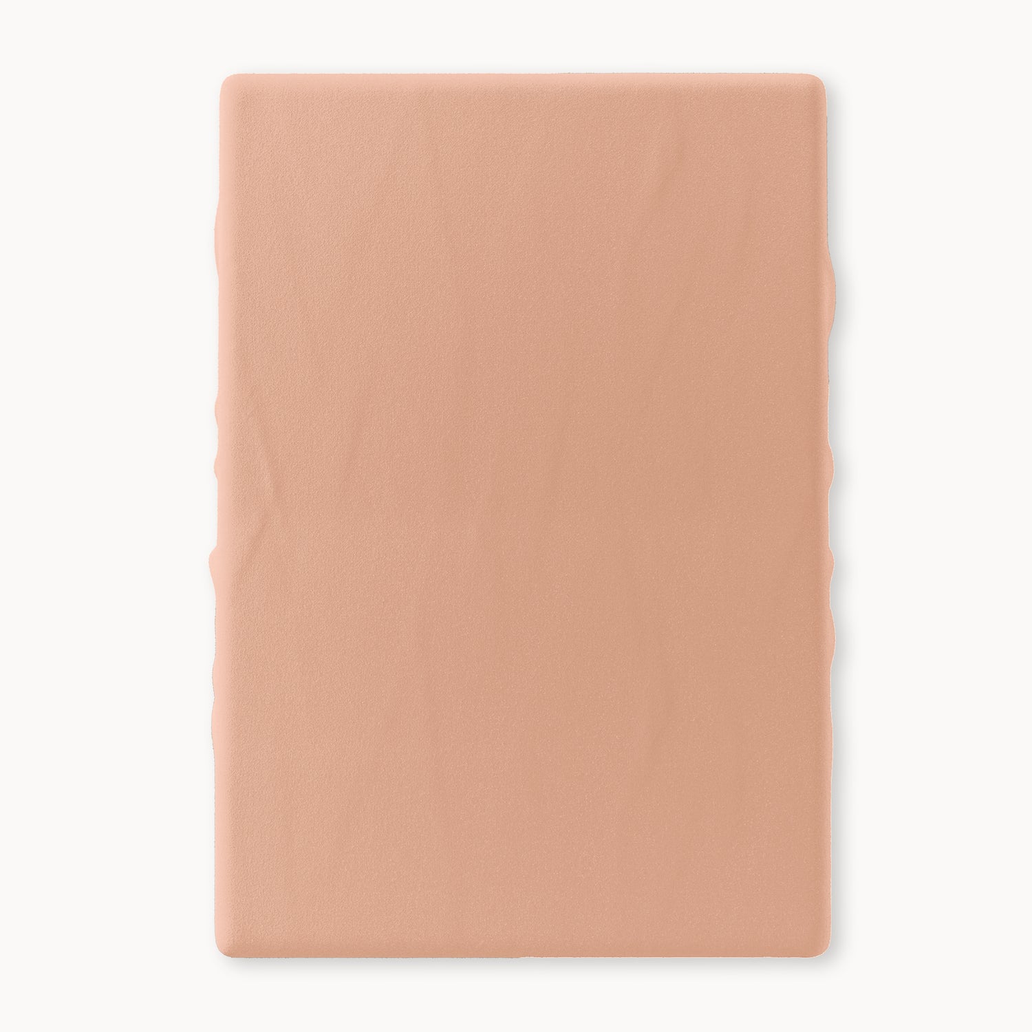 Organic Cotton Playard/ Pack and Play/ Mini Crib Fitted Sheet - Misty Rose - Natemia