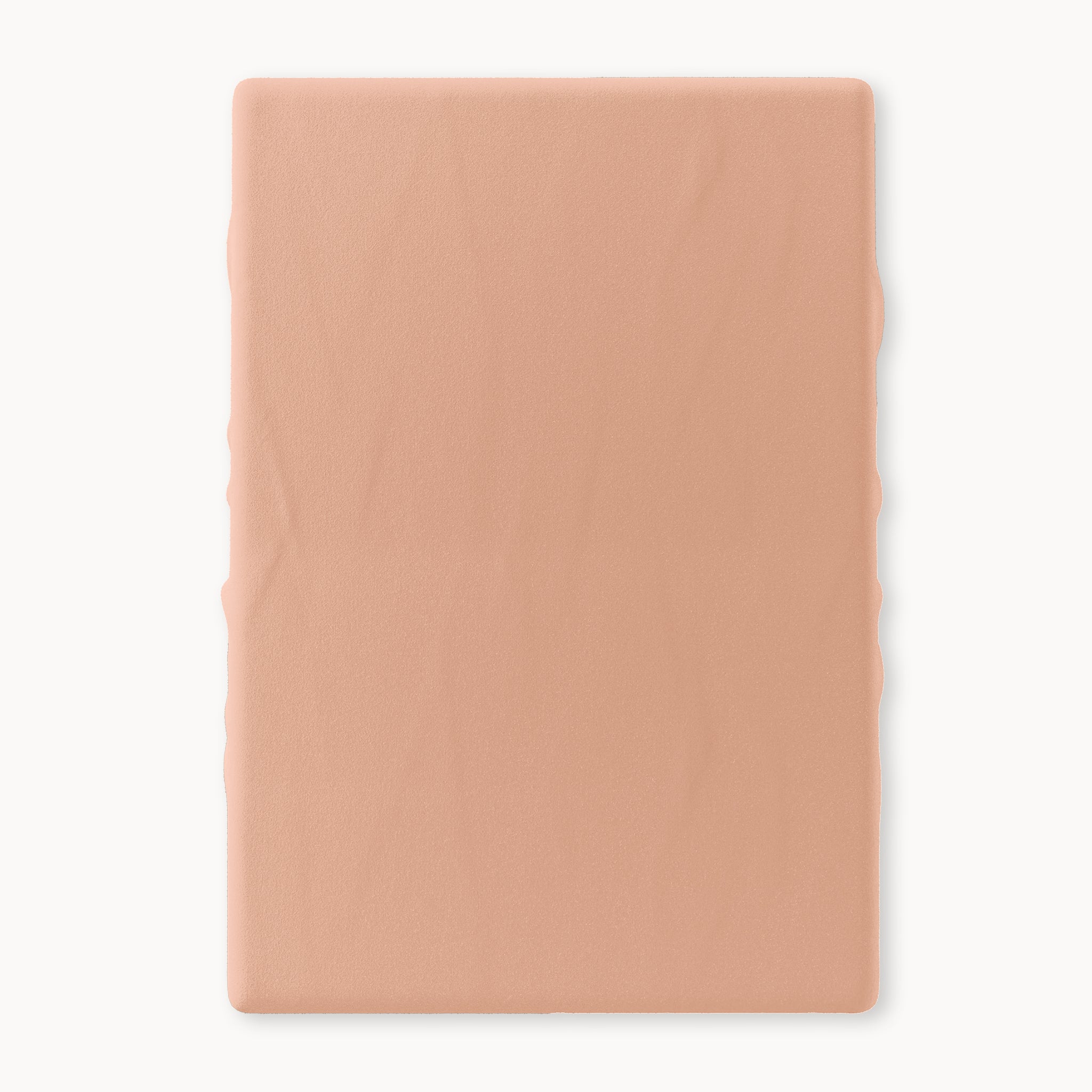Organic Cotton Playard/ Pack and Play/ Mini Crib Fitted Sheet - Misty Rose - Natemia