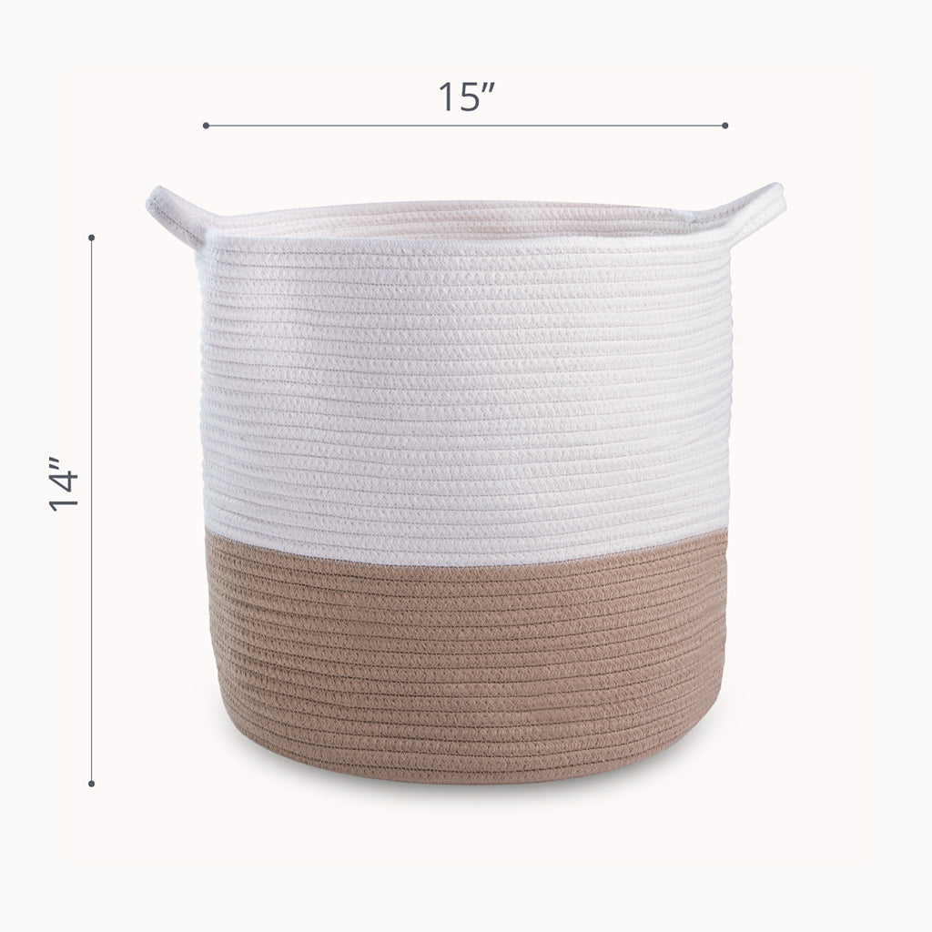 Cotton Rope Storage Basket - Natemia