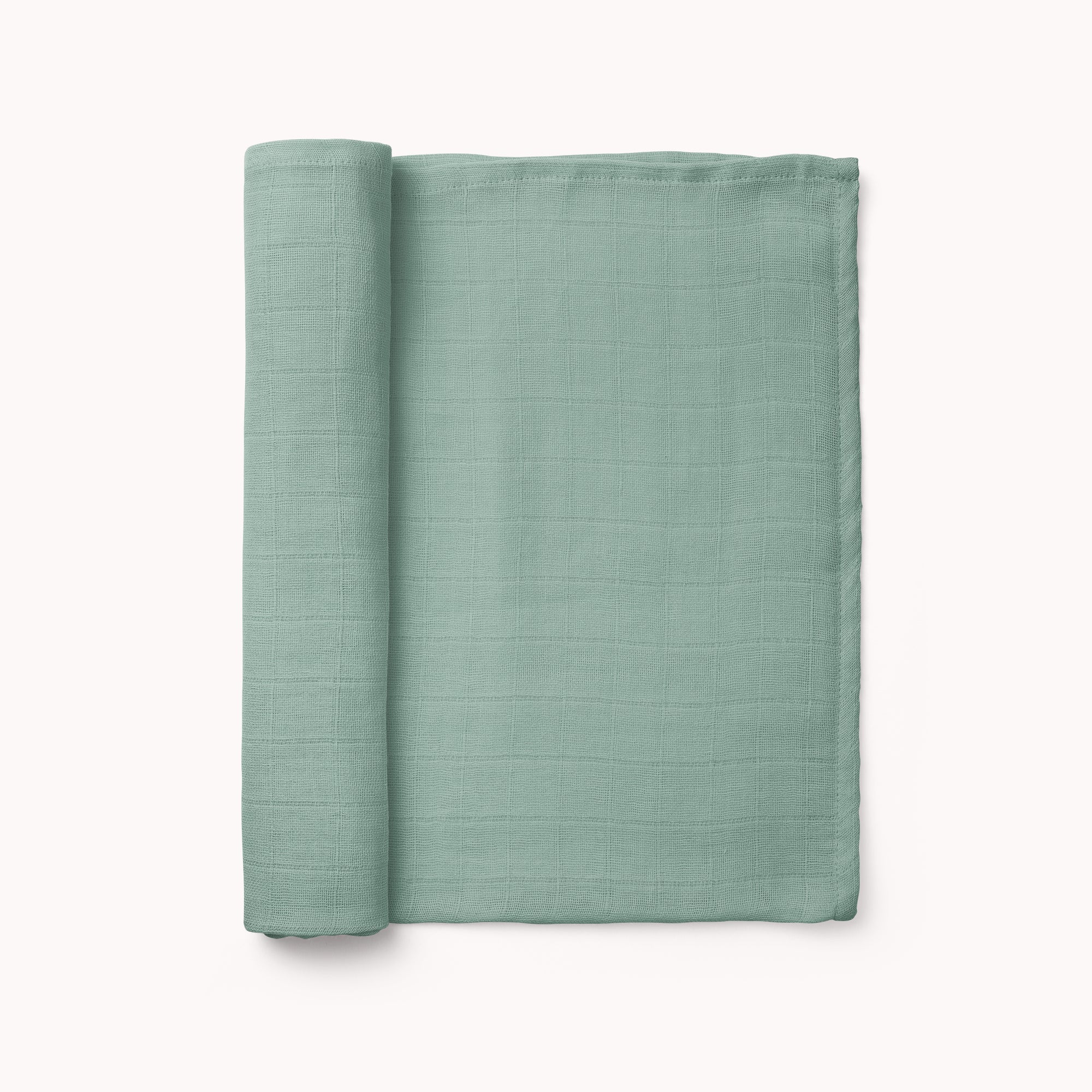 Muslin Bamboo Swaddle Blanket - Lily Pad - Natemia