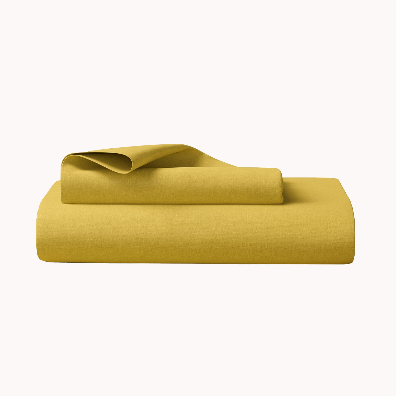 Organic Cotton Full Fitted Sheet Set - Harvest Gold - Natemia