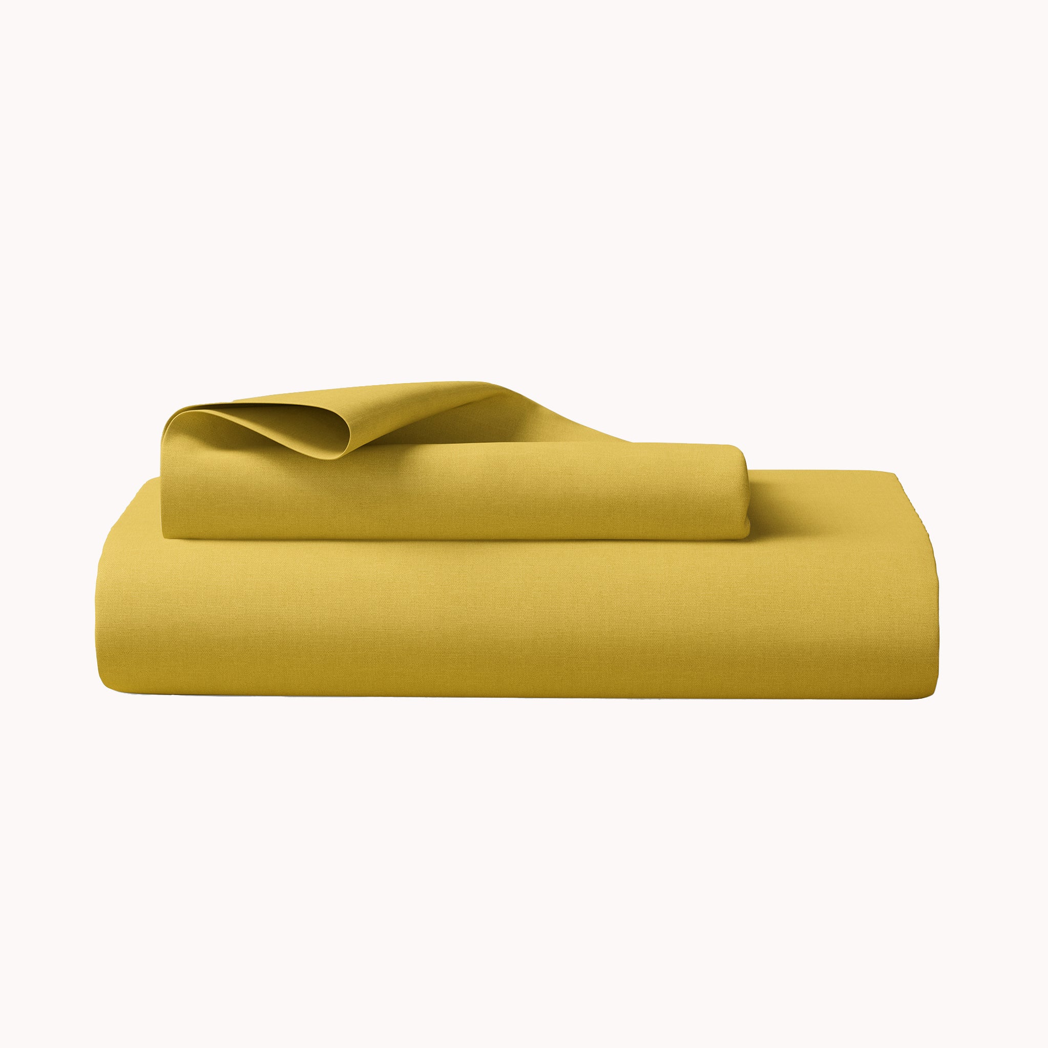 Organic Cotton Full Fitted Sheet Set - Harvest Gold - Natemia