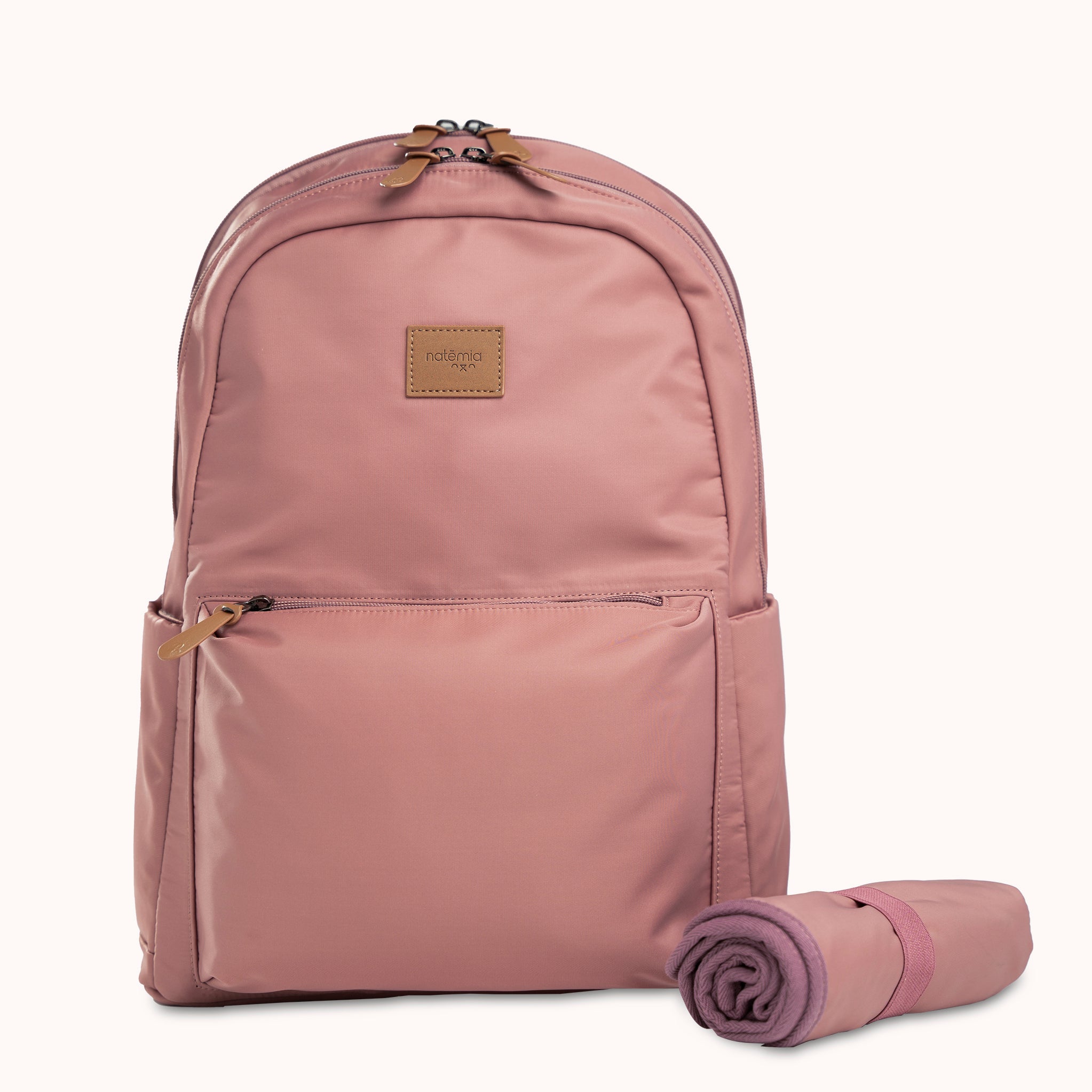 Diaper Backpack in Rose - Natemia
