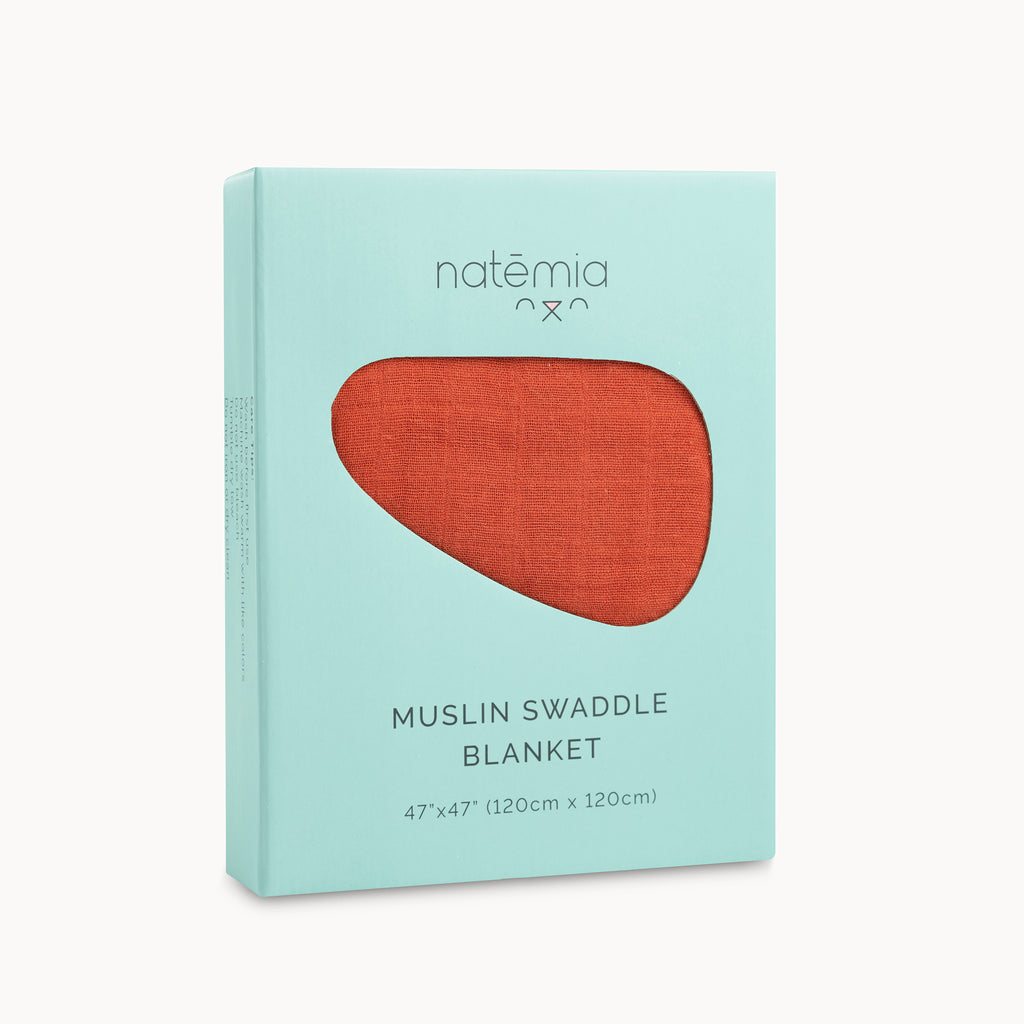 Muslin Bamboo Swaddle Blanket - Autumn Glaze - Natemia