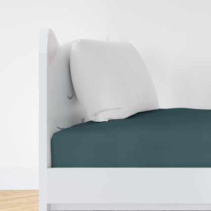 Organic Cotton Fitted Twin Sheet - Balsam - Natemia
