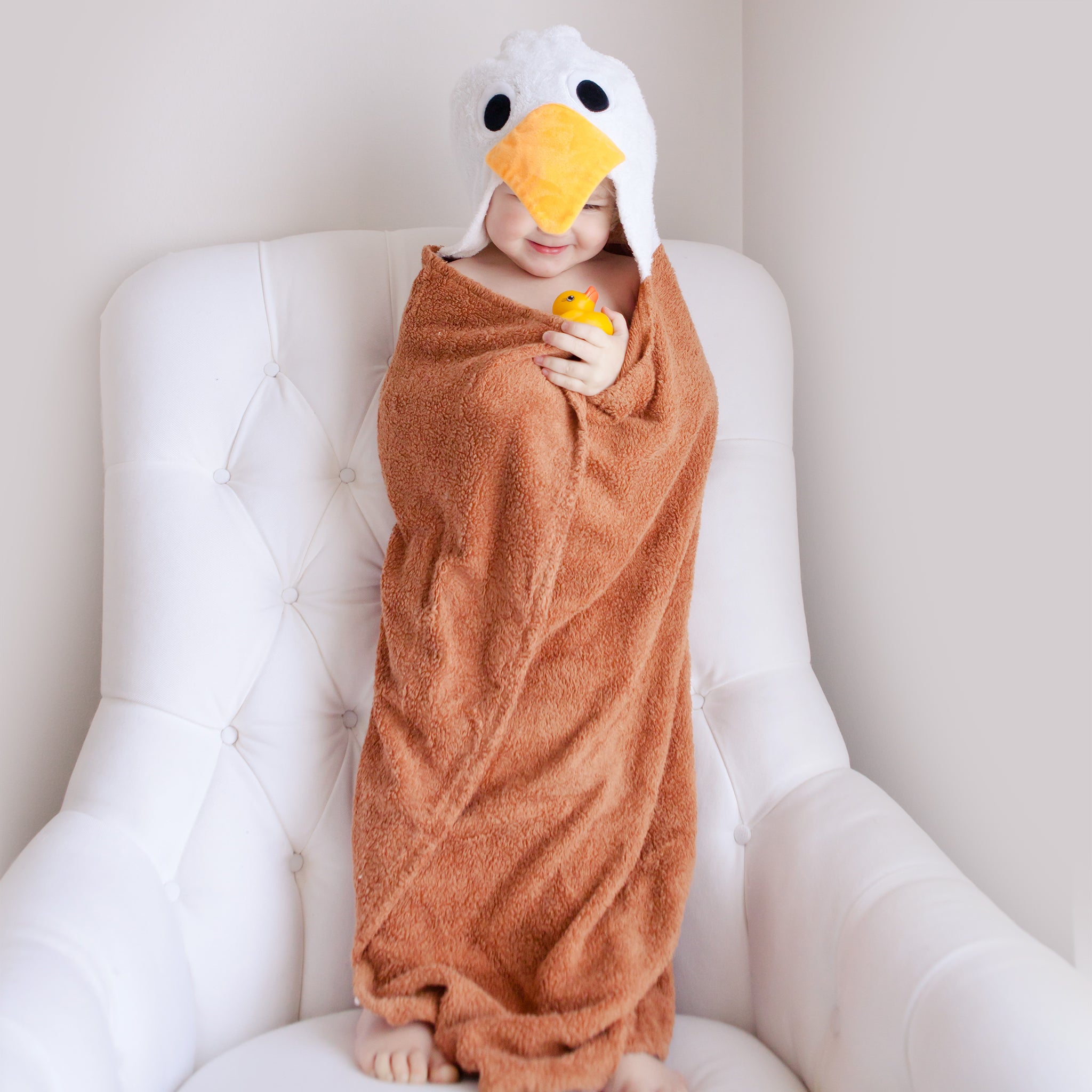 Baby Eagle Bamboo Hooded Towel - Natemia