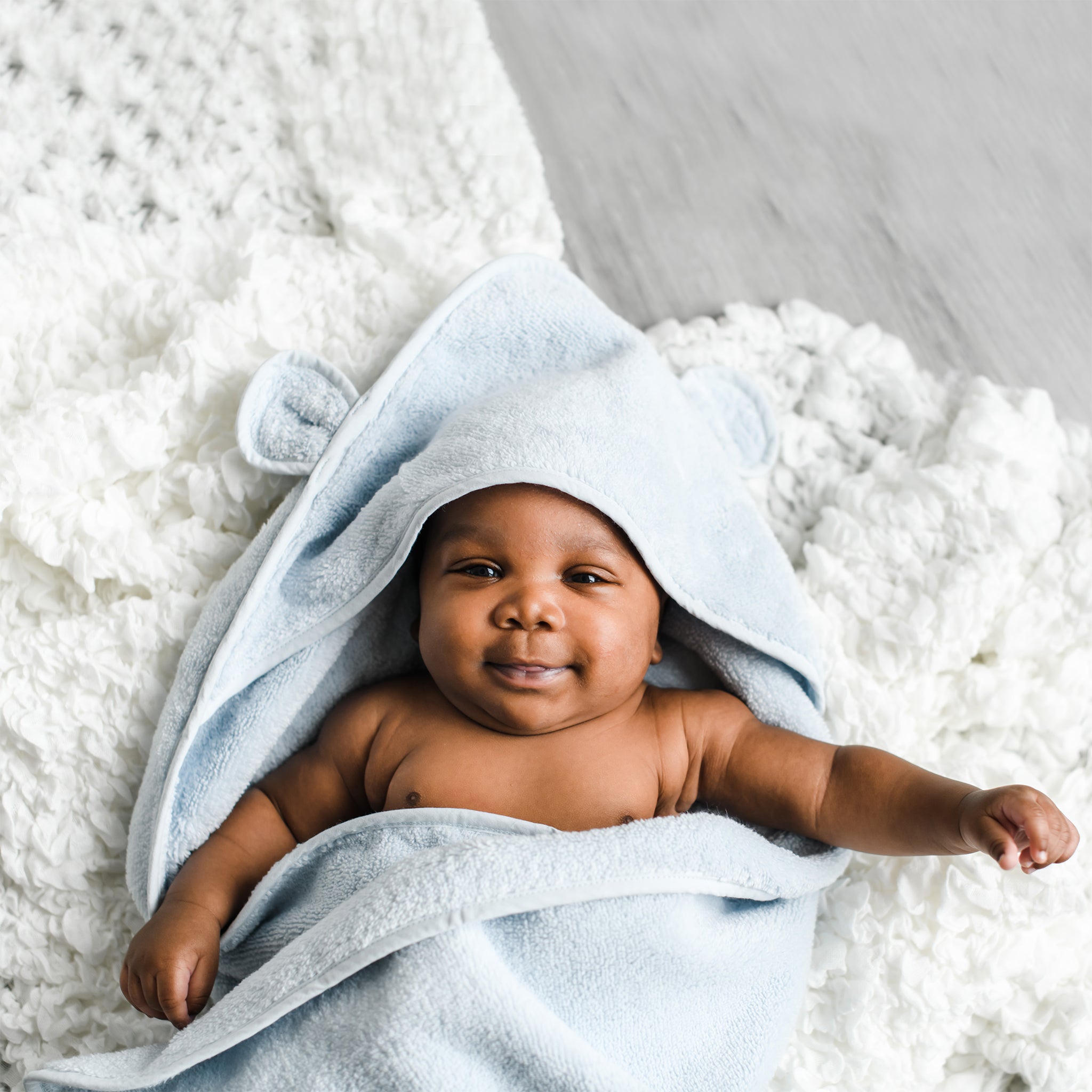 Organic baby best sale bath towel